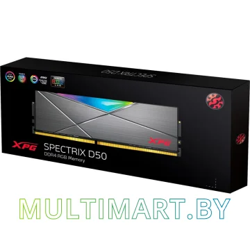 Оперативная память A-Data XPG Spectrix D50 RGB 2x8GB DDR4 PC4-28800 (AX4U36008G18I-DT50) картинка 3